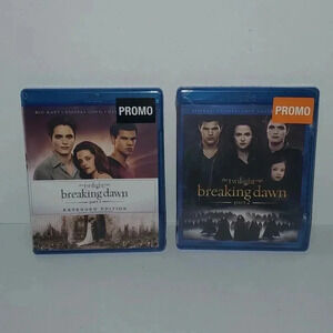 The Twilight Saga Breaking Dawn Part 1 & 2 NWT